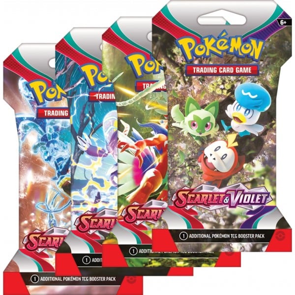 Asmodee booster pokemon base violet écarlate