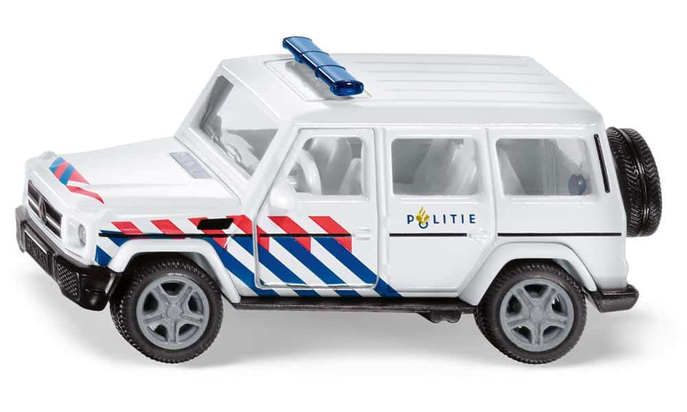 Voiture de police Siku Mercedes AMG aux couleurs néerlandaises
