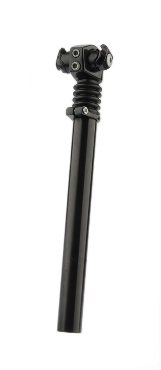 Tige de selle à suspension Post moderne pm-207 350 27.2, noir brillant