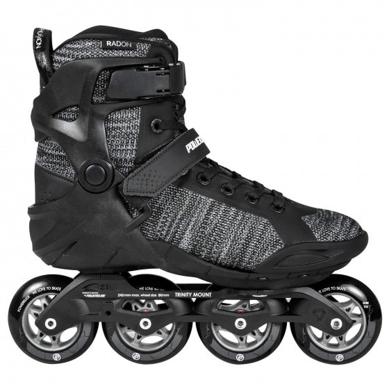 Powerslide InlinesKates Phuzion Radon 80 Trinity Men Black Taille 37