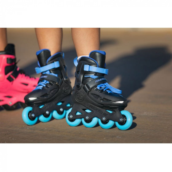Powerslide One Stargaze Inlineskates 85A Black Blue Taille 36 36