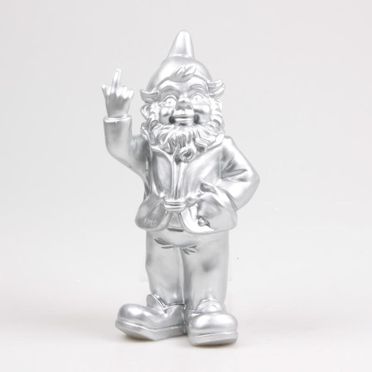 Stoobz design stoobz gnome va te faire foutre argent 16x32cm
