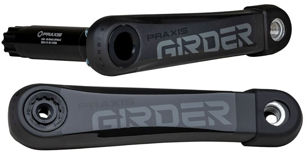 Praxis works poutre carbone gen2 m30 vtt manivelles