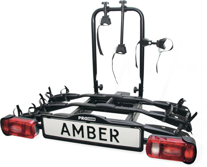 Pro-User Amber III Towbar Bicycle Carrier 7 13 broches max. 60 kg