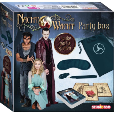 Boîte de fête Night Watch 7 jeux | 12 pièces
