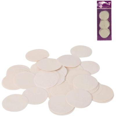 Confettis ronds ivoire 100 g | 24 pièces