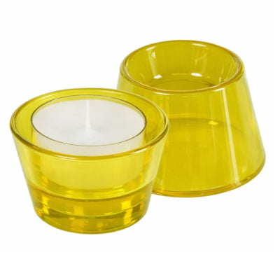 Spaas (r) photophore jaune 8 cm | 24 pièces