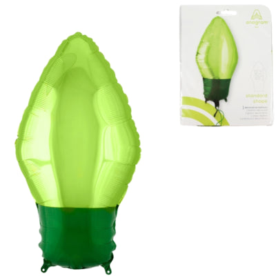 Amscan ballon en aluminium lampe de Noël vert 55 cm | 25 pièces