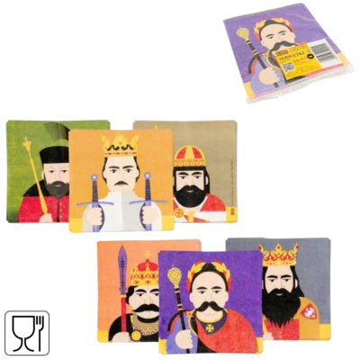 Ty serviettes royal par 33 x 33 cm 12 pièces | 60 pièces