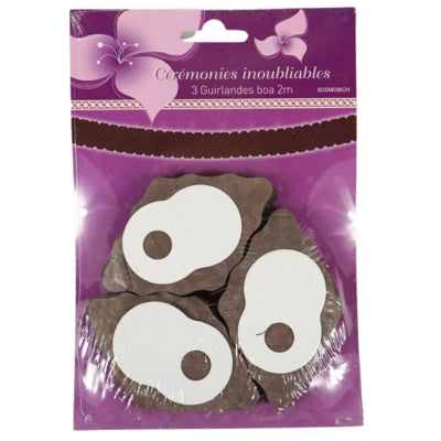 Guirlandes marron 200 cm 3 pièces | 24 pièces