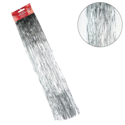 Déco Heitmann feuille de lamette argentée 300 bandes 50 cm | 60 pièces