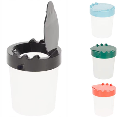 Gobelet de nettoyage pour brosses 10 cm 4 assortis | 36 pièces