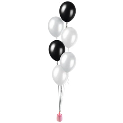 Amscan poids ballon biberon rose 9 cm | 24 pièces