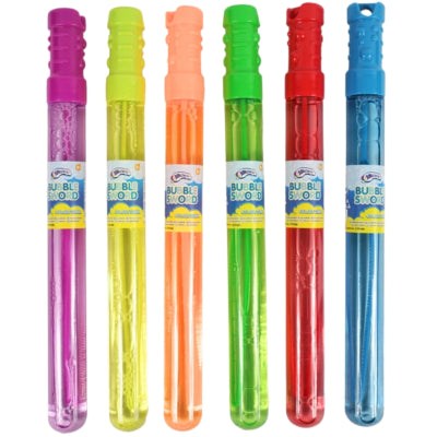 Épée à bulles 36 cm 6 assortis | 48 pièces