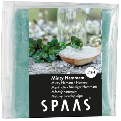 Spaas(r) cire fondante mentholée hammam 6,5 cm | 24 pièces