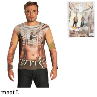 Costume Indian shirt adults size L | 13 pièces