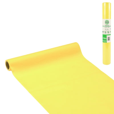 Chemin de table 3 en 1 jaune 480 cm | 24 pièces