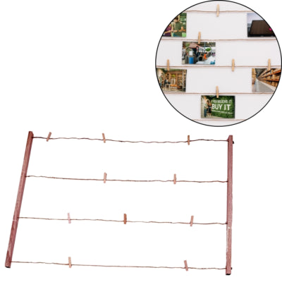 Cadre photo avec piquets 70 cm | 24 pièces