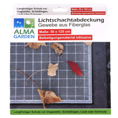 Cache-puits de lumière de jardin Alma 50 x 125 cm | 12 pièces