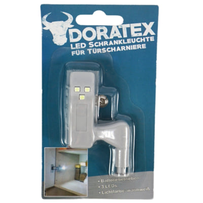 Éclairage charnière de meuble LED sur batterie 6,8 cm | 24 pièces