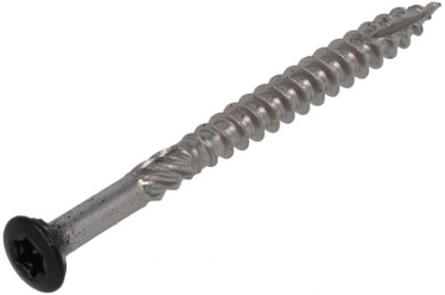 Vis à bois de jardin Proftec inox tête noire tx-20 4x50 30