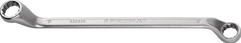 Clé à anneau double Promat tecwerk | 20x22mm 318mm | profondément courbé - 4000823326