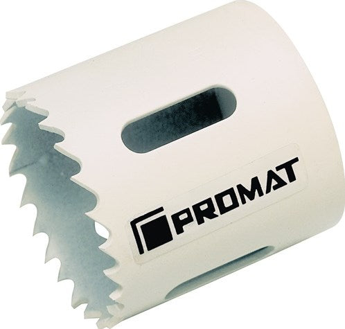 Scie cloche Promat tecwerk | scie-d. 48 mm profondeur de coupe 38 mm | 4 6 dents combinées hss-bimétal | sans accessoires - 4000814546