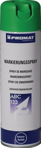 Spray de marquage Promat tecwerk | vert | 500 ml | bombe aérosol - 4000354082