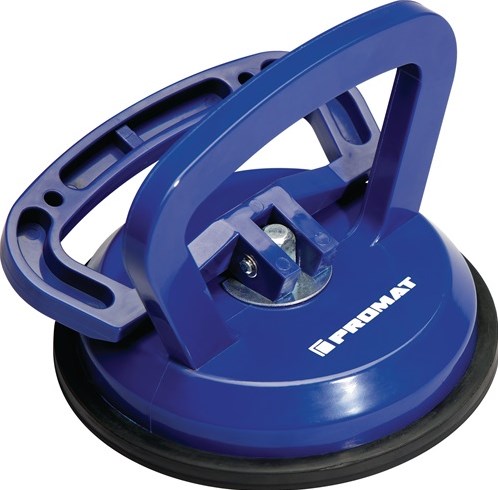 Poignée à ventouse Promat tecwerk | travail technique promat | | capacité de charge 45 kg principal d. 118 mm | 1 tête plastique abs - 4000817213