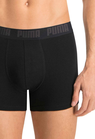 Puma Basic Boxer Men (paquet de 2) Taille noire m