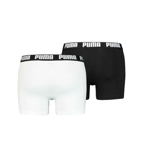 Puma Basic Boxer Men (Pack of 2) Black White Taille L