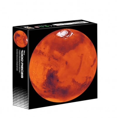 Puzzle d'introduction rond - Mars - 1000 pièces