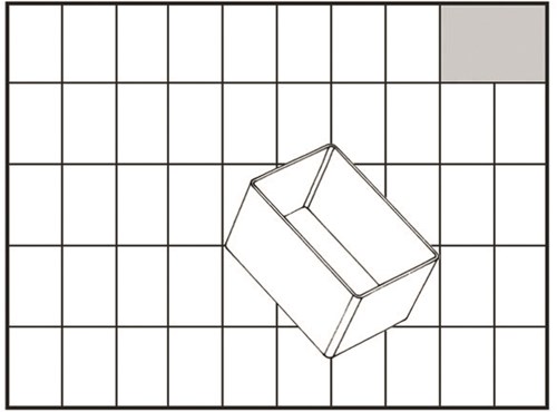 Boîte à encastrer Raaco, taille a8-1, h : 47 mm, taille 79x55 mm, 1 pièce