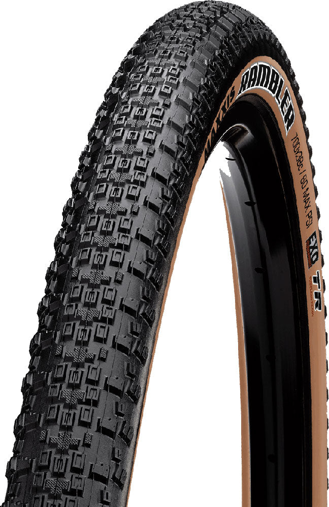 Pneu pliable Maxxis Rambler Tanwall 28 tr Exo Dual 60