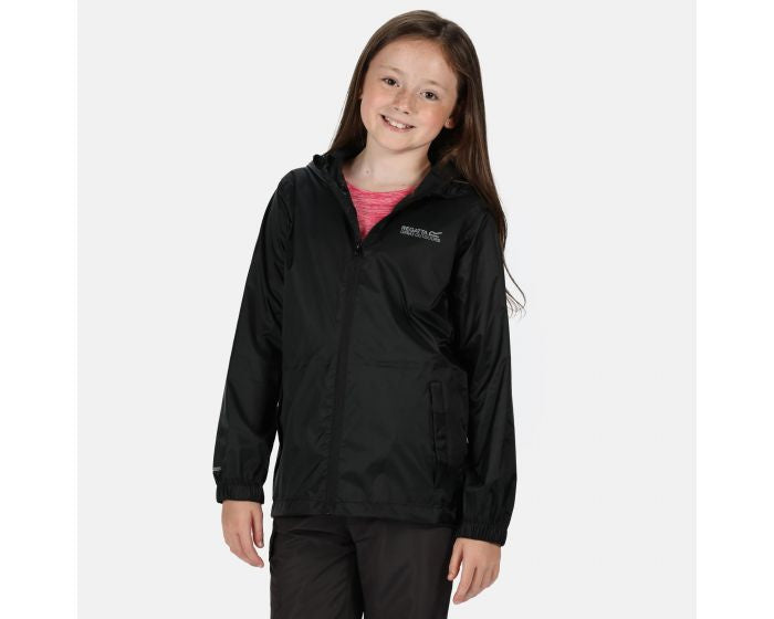 Regatta Pack It Jack Junior Black Size 135-140