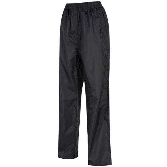 Regatta Emballez-le O Pantalons de pluie Lesdies Black Taille S