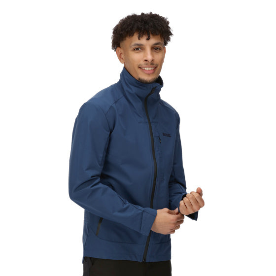 Regatta Overmaor Softshell Veste Men Blue Taille xxl