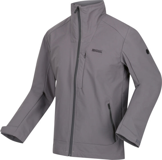 Regatta Overmaor Softshell Veste Men Gris foncé taille S