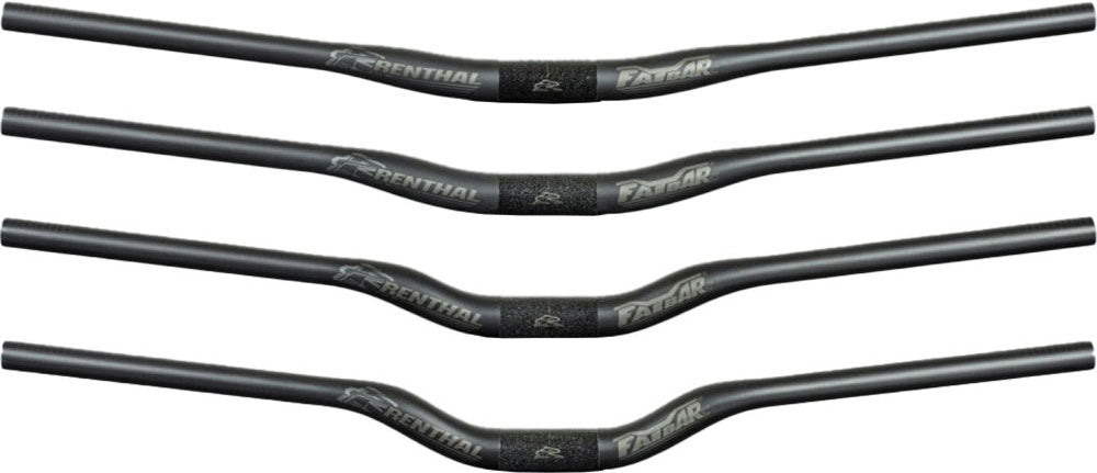Guidon Renthal v3 fatbar carbone riser 800mm