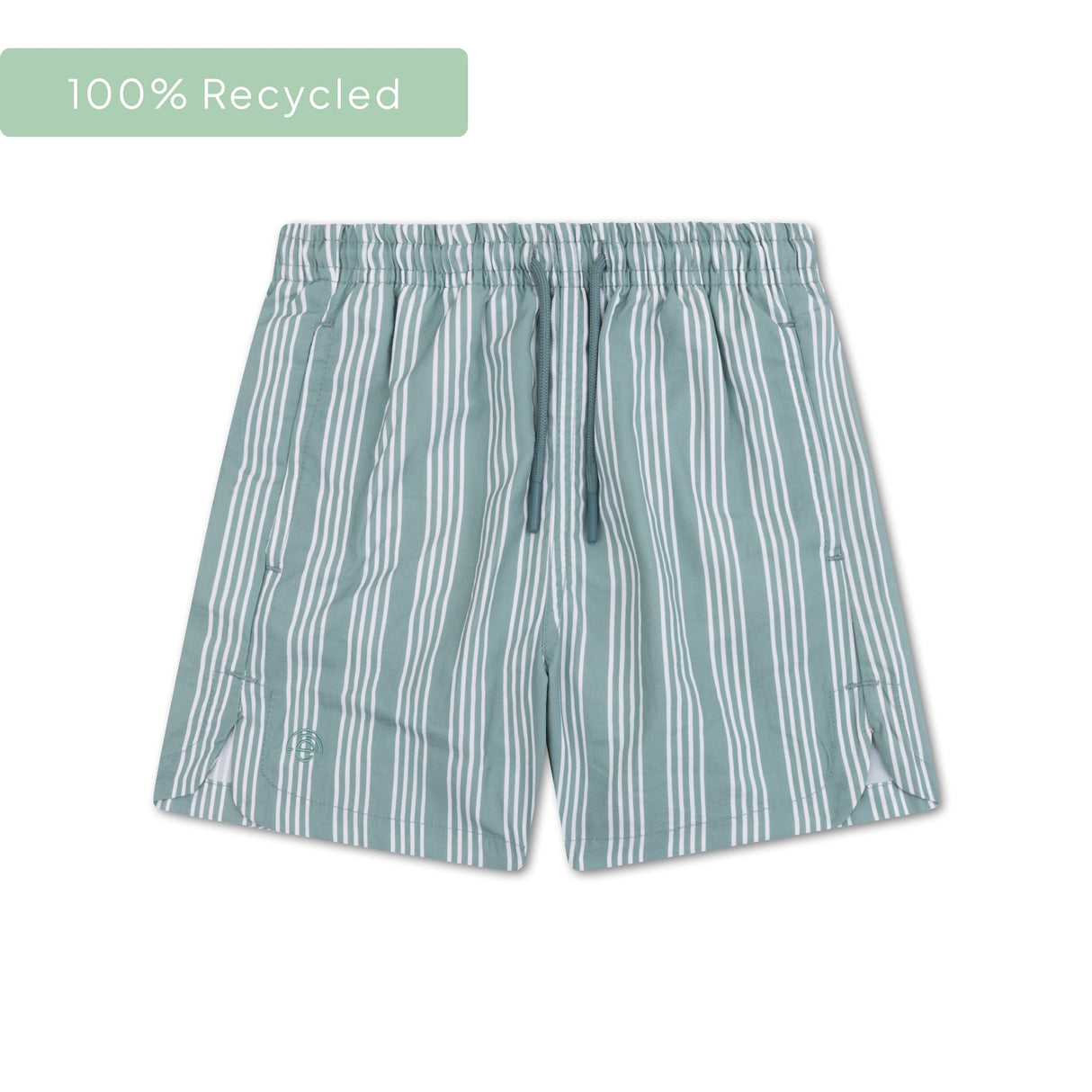 Rayure de villégiature | maillot de bain UV vert garçons