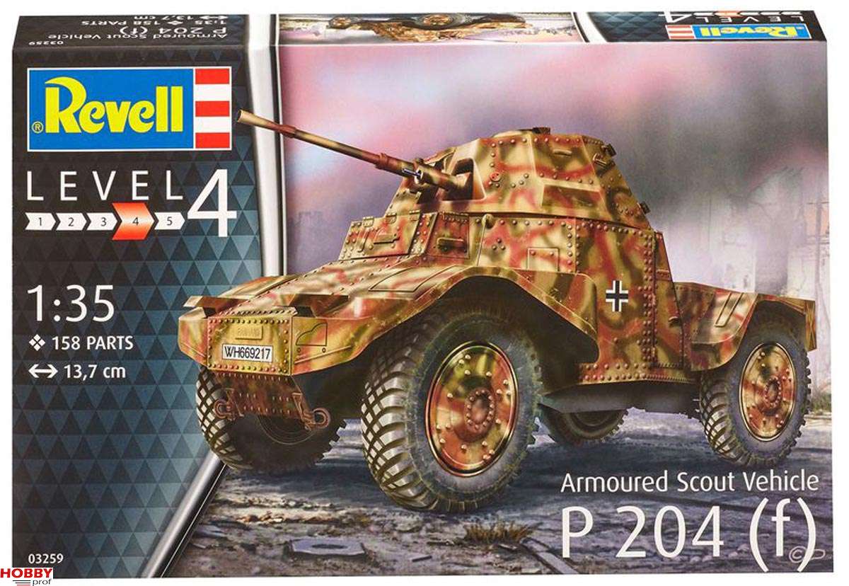 Véhicule de reconnaissance blindé Revell p 204 (f) 03259