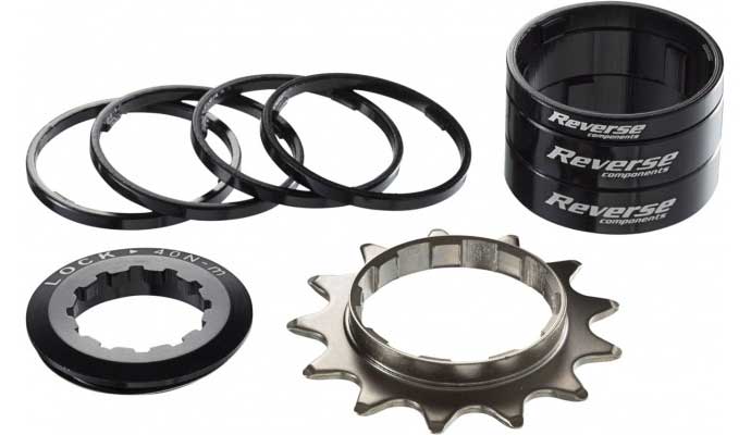Kit composants inverseurs mono vitesse noir