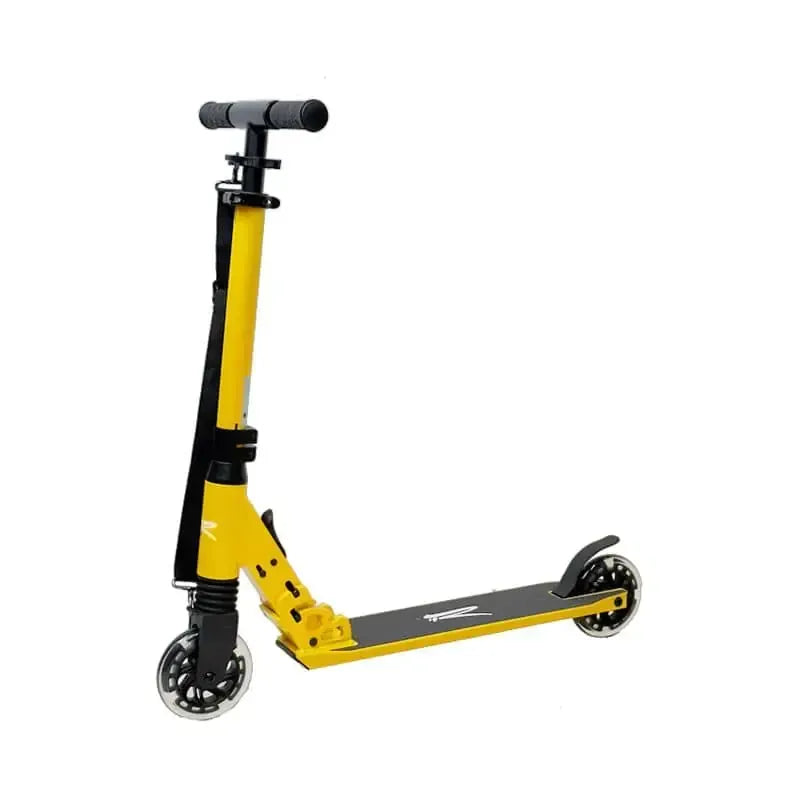 Trottinette urbaine Rideoo 120 à led jaune