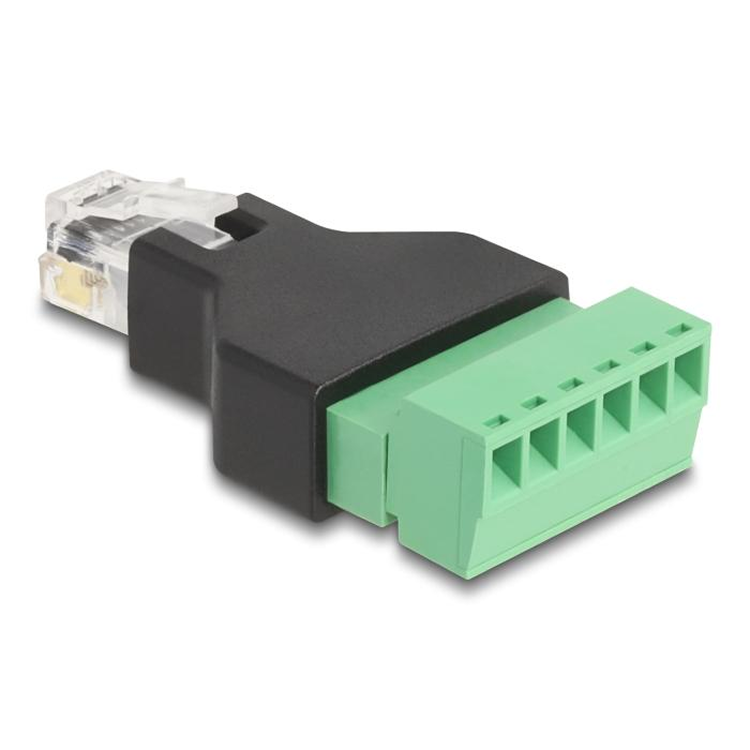 Adaptateur fiche Rj12 vers bornier à vis