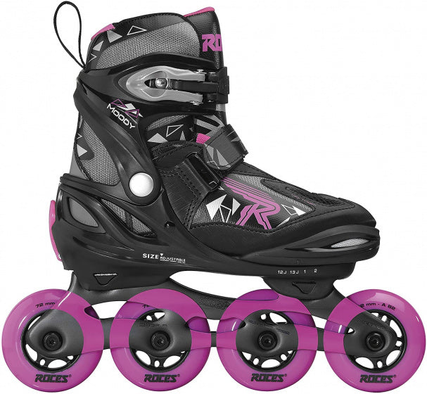 Roces en ligne patins de mauvaise humeur