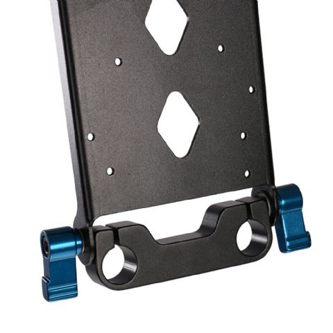 Adaptateur de plaque de batterie ROLUX RL-VF pour les systèmes de 15 mm