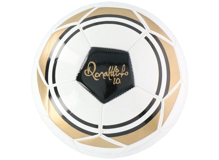 Bongers jouet balle en cuir artificiel de Ronaldinho, taille 5
