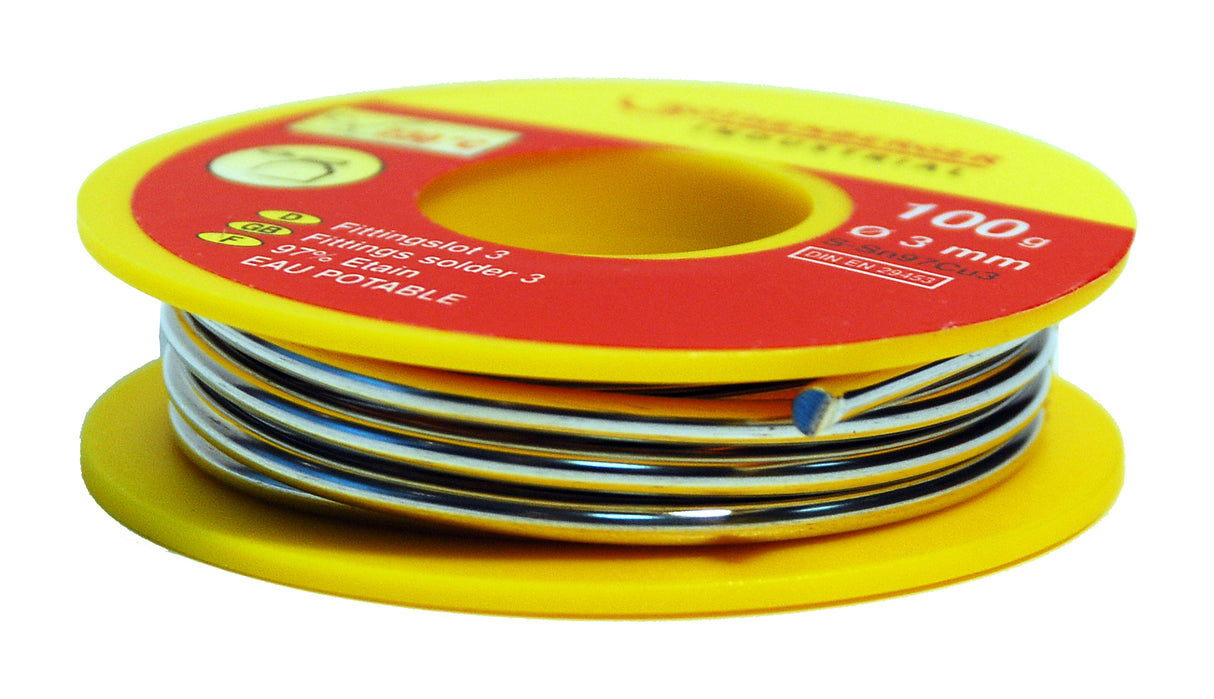 Soudure pour raccord Rothenberger 3mm 100g