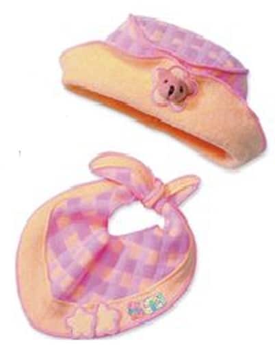 Zapf Creations chou chou chapeau d'hiver rose-jaune de zapf