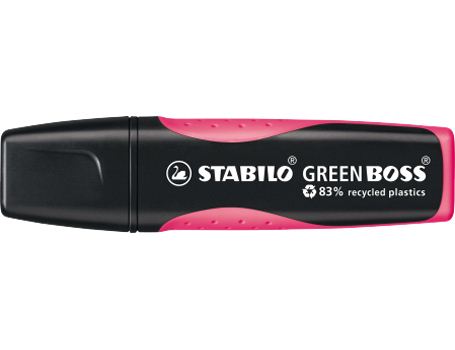 Stabilo surligneur rechargeable - rose